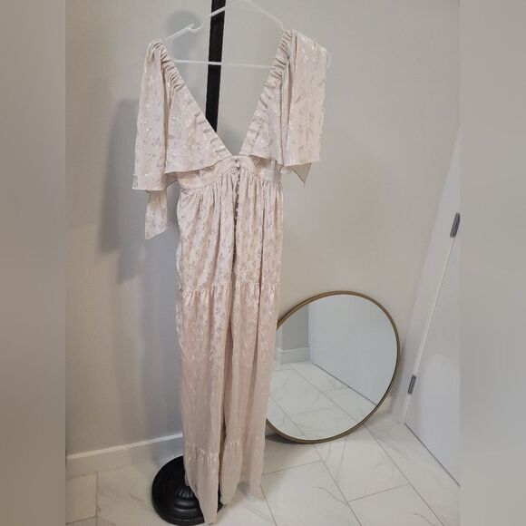 Free People Cha Cha Maxi Dress Light Pink Xs - Picture 1 of 8